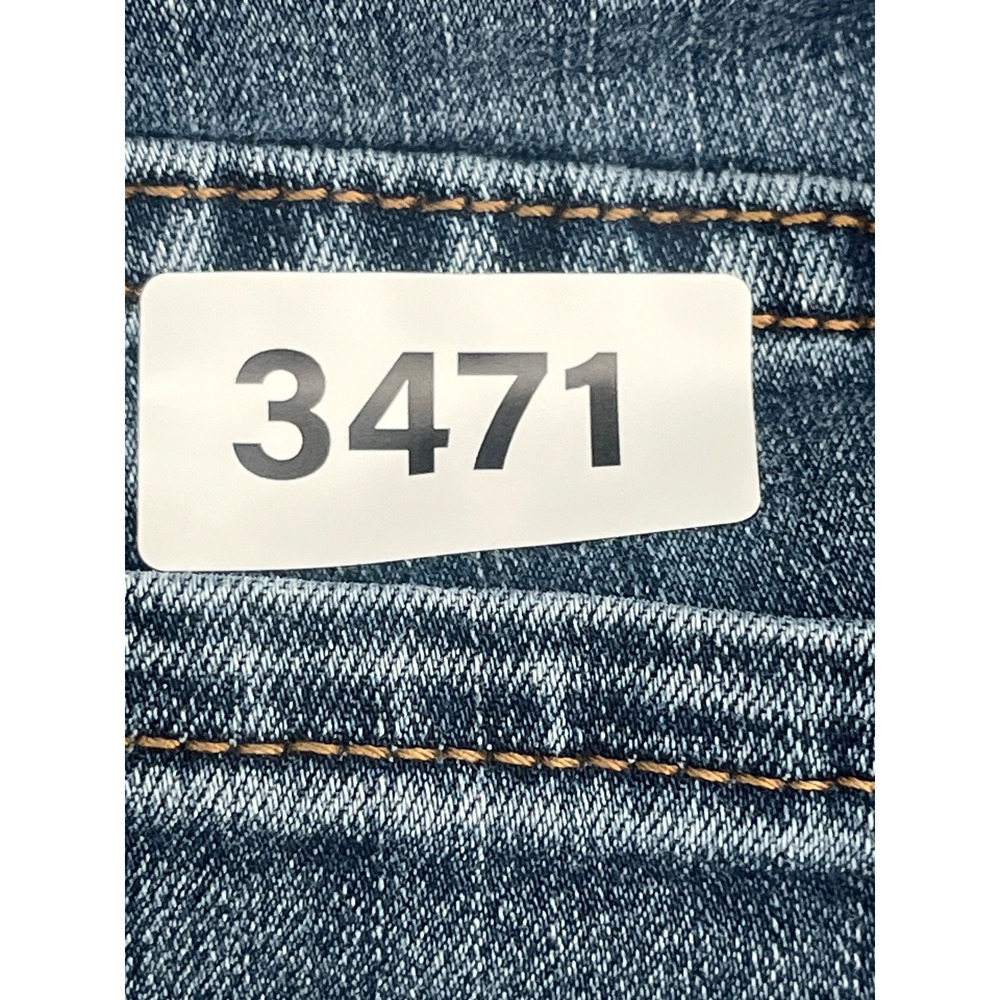Vintage America Blues Skinny Jeans Womens 12R 31 Medium Wash Blue Denim Stretch - Picture 8 of 8